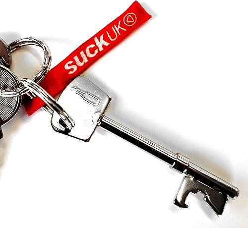 Miniatura 6 de Suck UK Abridor de botellas en forma de llave Abridores de botellas con llavero Llavero abridor de botellas Llaveros de cerveza Accesorios de