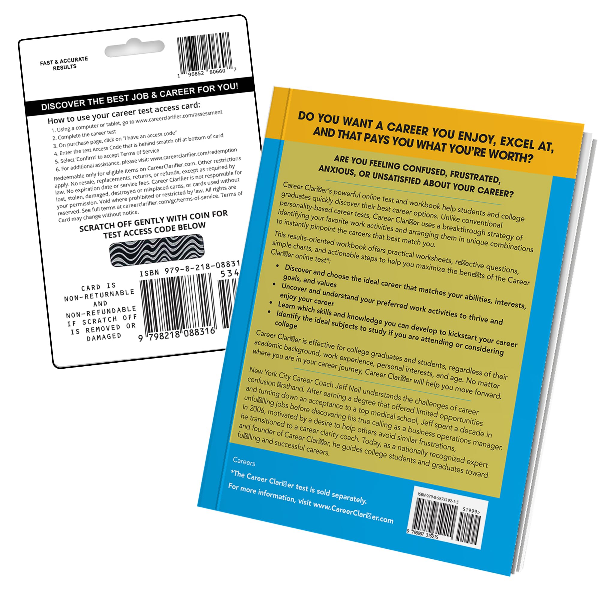 Career Clarifier Workbook Includes Online Career Test | Find a Career You'll Love | For College Grads, Students, Teens | Get Personalized Career Ideas, Guidance & Planning, Just Like Career Coaching - Image 8