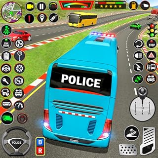 simulador de ônibus da polícia dos EUA jogo de ônibus do transportador de prisioneiros: jogos de ônibus de condução de ônibus reais