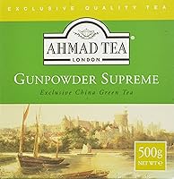 Vista 16 de Ahmad Tea Caddy Caja de regalo de estaño, escena inglesa, desayuno inglés, 100 gramos