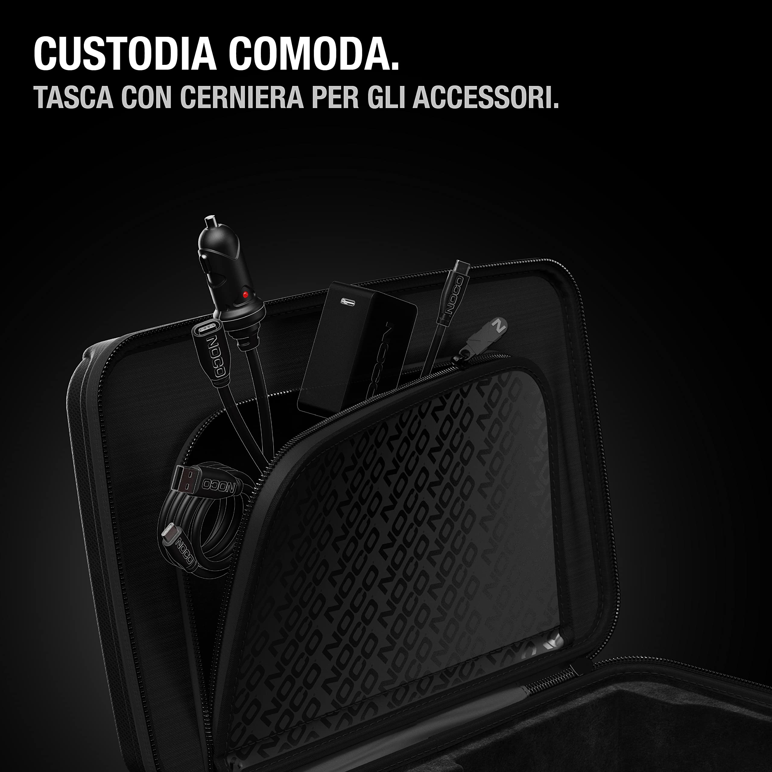 NOCO GBC104 Custodia Protettiva Boost X in Eva per Dispositivi di Avviamento di Emergenza al Litio UltraSafe GBX155