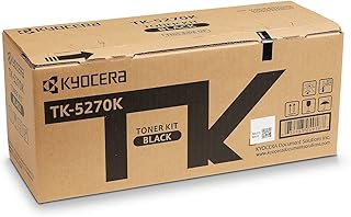 Kyocera TK-5270K Toner Schwarz. Original Tonerkartusche KYOTK5270K. Toner Drucker kompatibel für P6230cdn, M6230cidn und M...