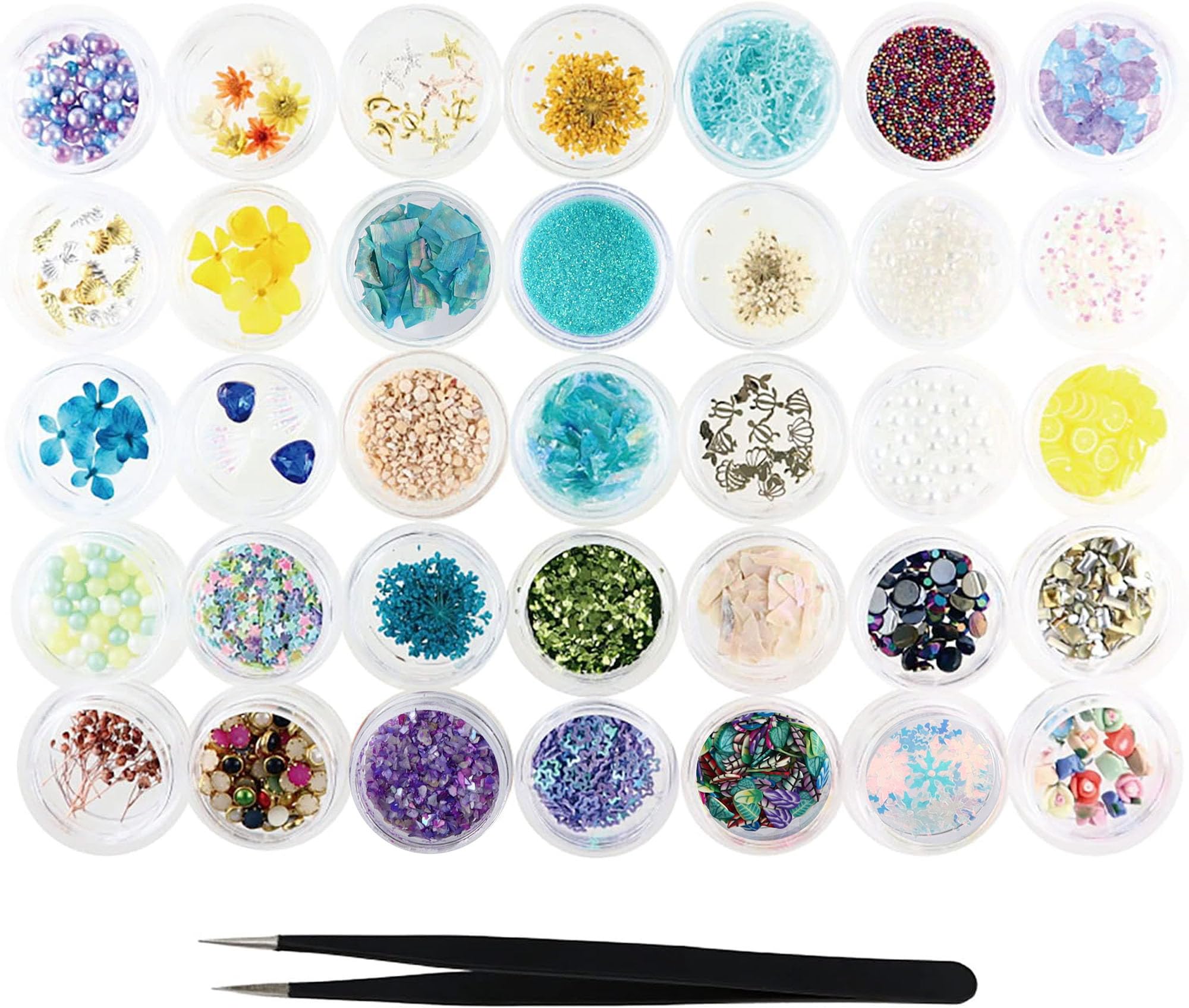 Amazon.co.jp: Princess-style レジン封入 ネイル パーツ