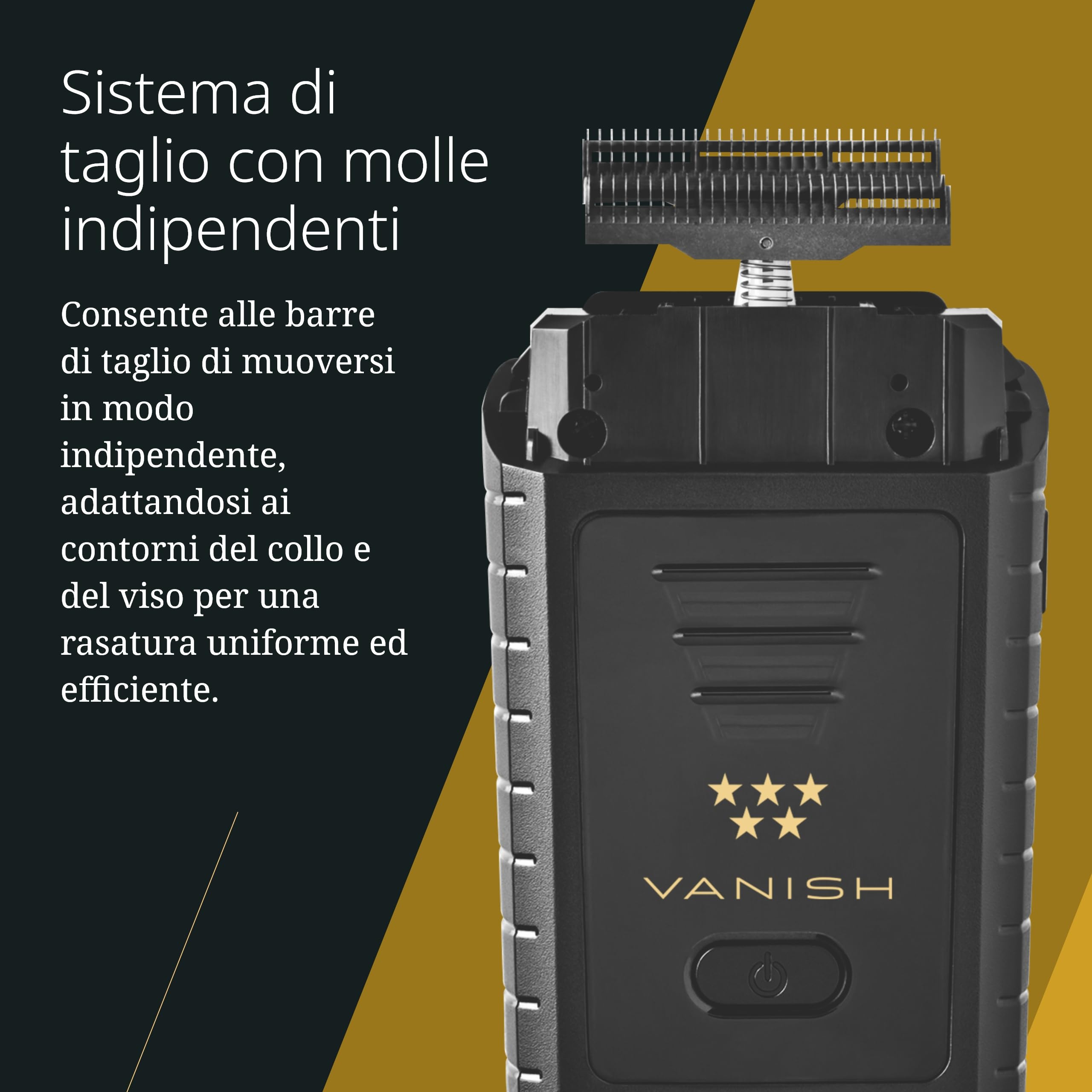 Wahl Vanish - Strumento di rifinitura - Rasoio per una rasatura liscia e una finitura pulita