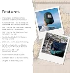Hammock with Mosquito Net - Fully Reversible Bug Free Hammock Tent, Extra Large Sleeping Space, Bug Proof Netting & Suspension - Change the Way You Camp with Hammock Bliss Quality - No-See-Um No More