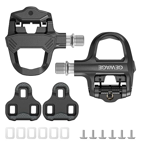 Road Bike Pedals- Ultralight Road Cycling Pedals Clipless Pedals with