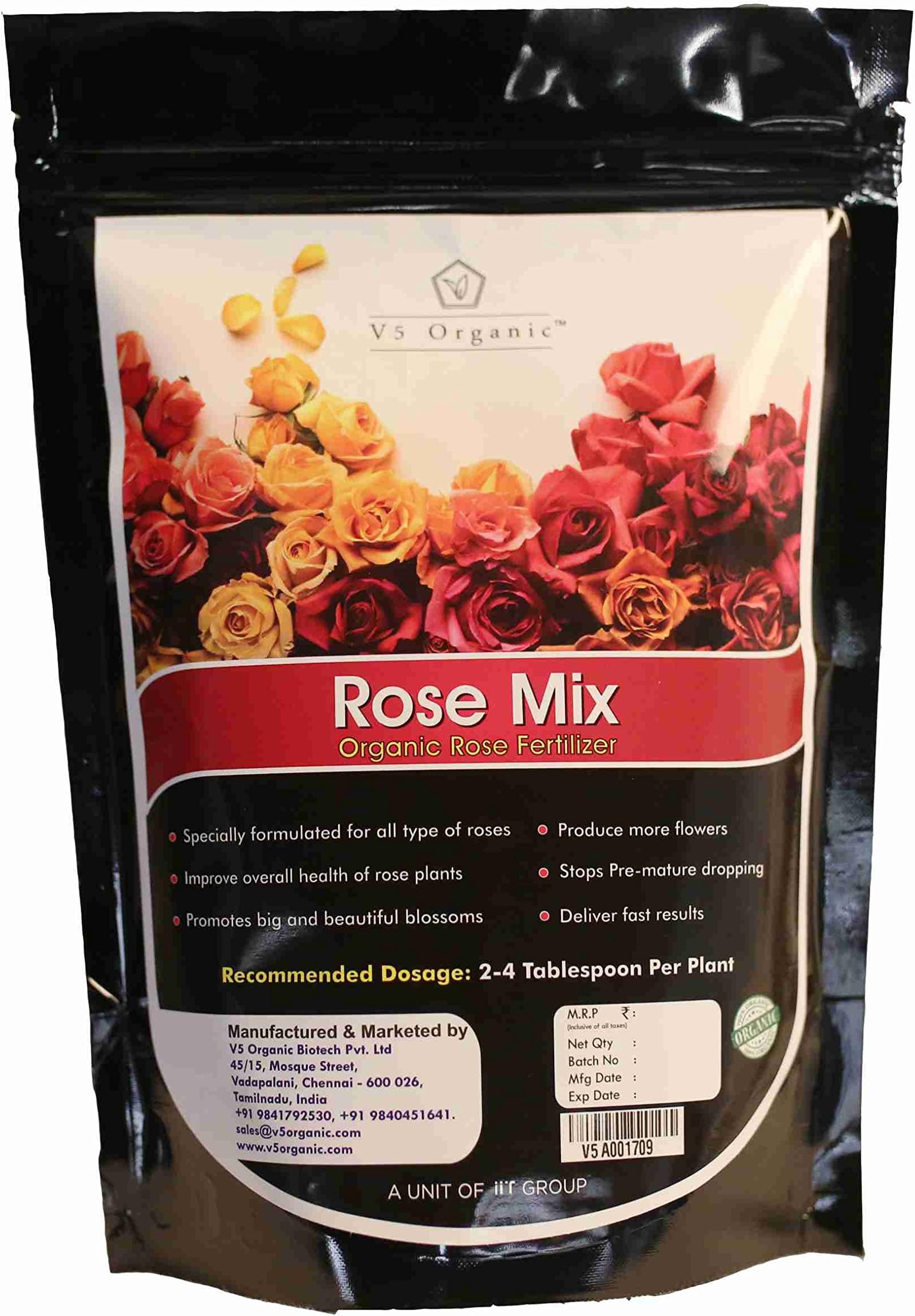 V5 Organic Rose Mix Fertilizer
