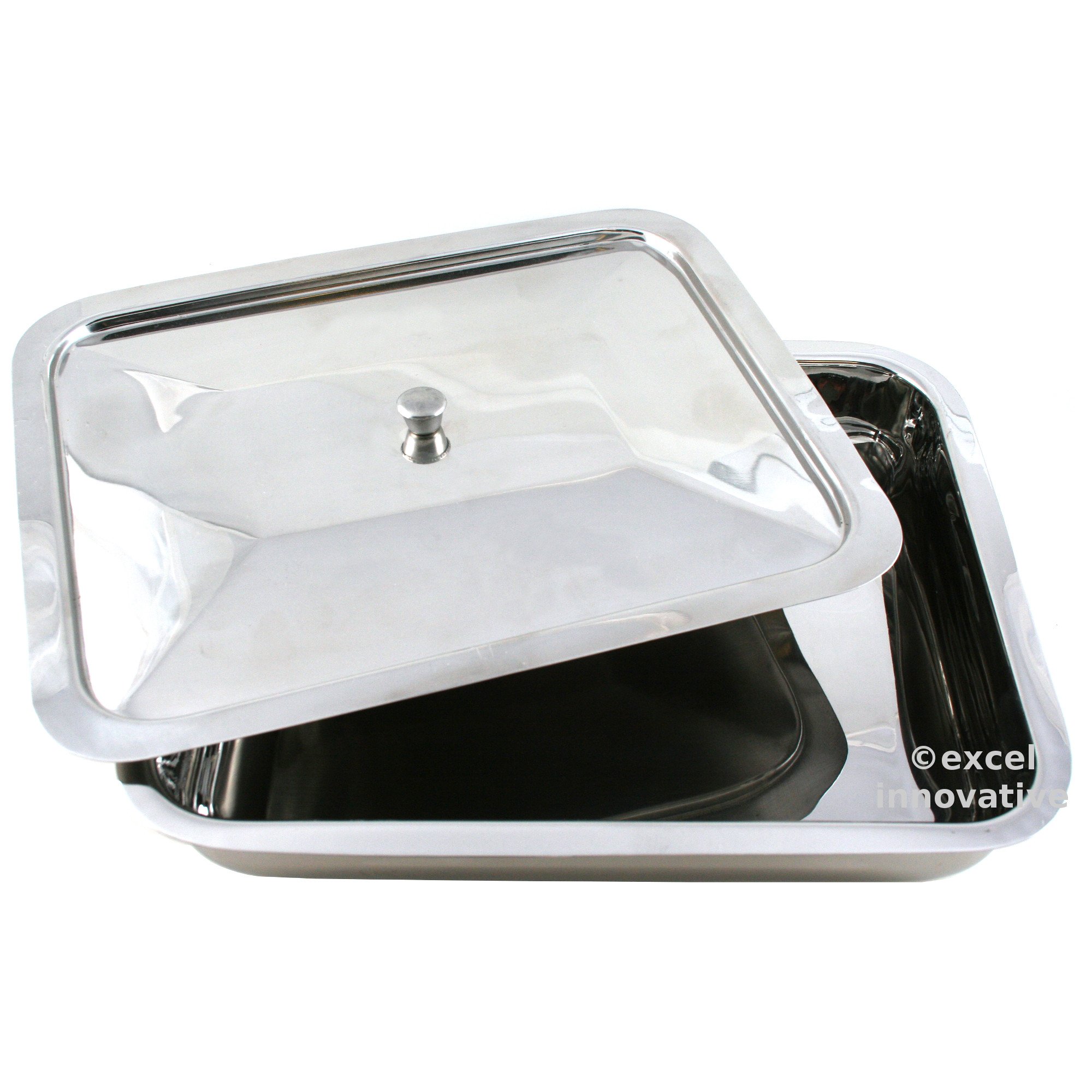 Instruments Tray with Lid Multiple Size Options Holloware Surgical Supplies | Medixplus (10