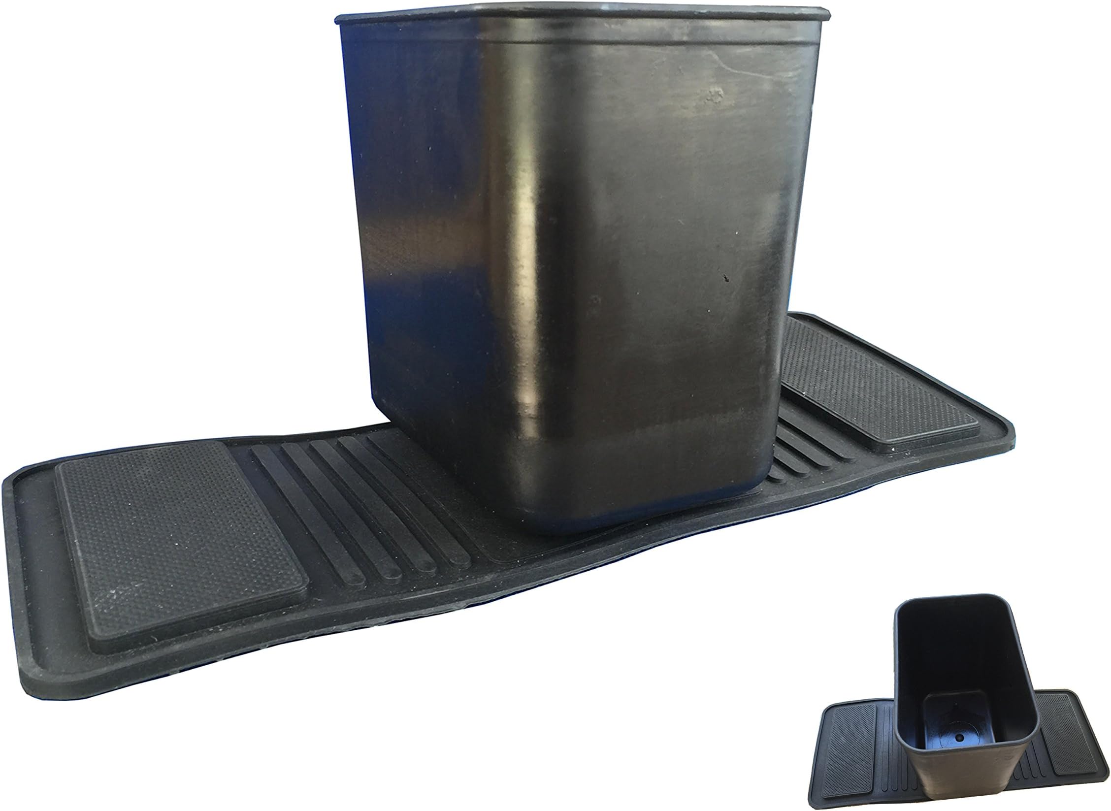 Auto Car Vehicle Garbage Can Trash Bin Waste Container Quality Plastic Compact Size 1/2 Gallon 2 Liter for Sedan
