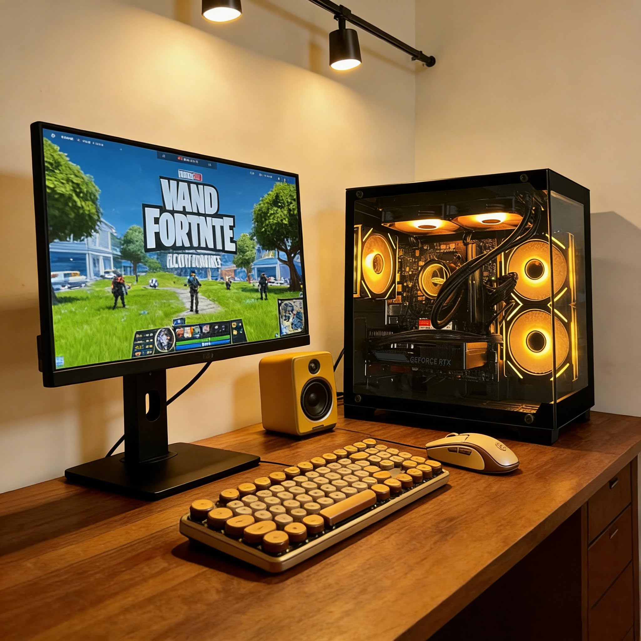 Amazon.co.jp: SKYESEV ゲーミングPCデスクトップ、AMD Ryzen 5 9600X