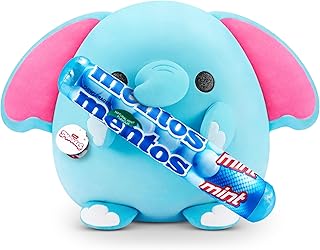 Snackles (Mentos) Elephant Super Sized 14 inch Plush by ZURU, Ultra Soft Plush, Collectible Plush with Real Licensed Brand...