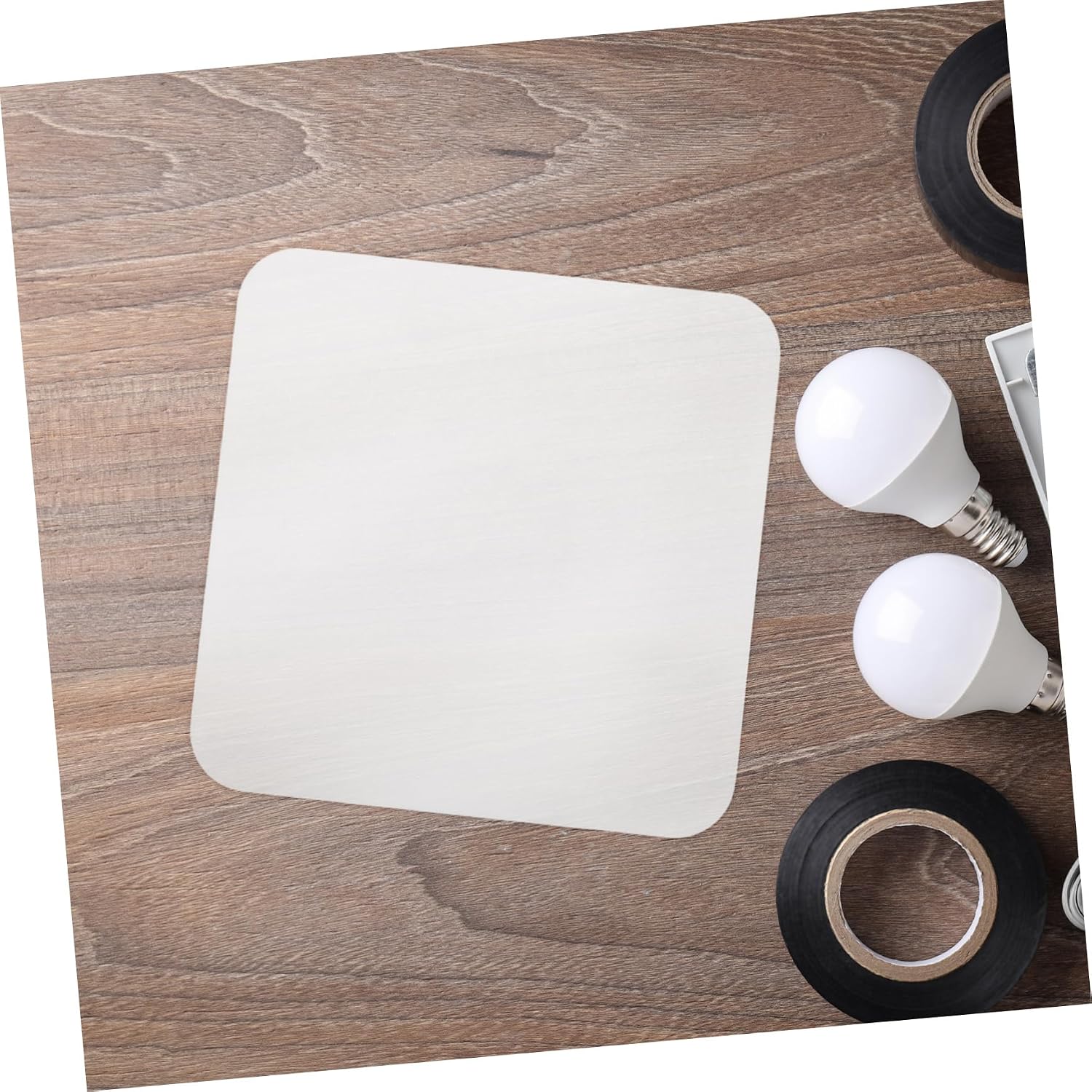 Unomor Ceiling Light Diffuser Cover Square Lampshade Acrylic Sheet Enhance Lighting Ambiance for Bedroom Living Room