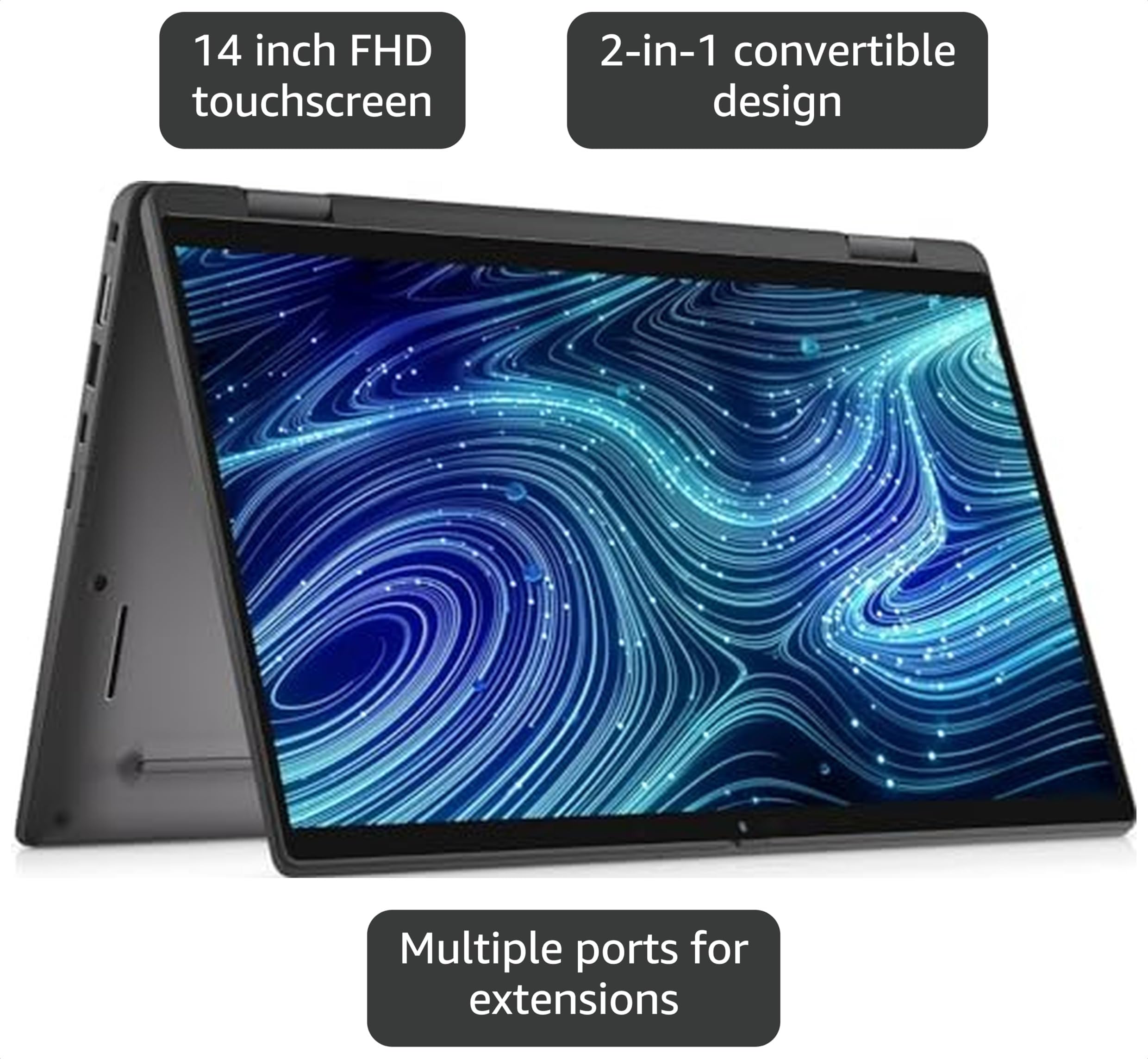 Amazon.com: Dell Latitude 7420 2-in-1 Business Laptop, 14” FHD