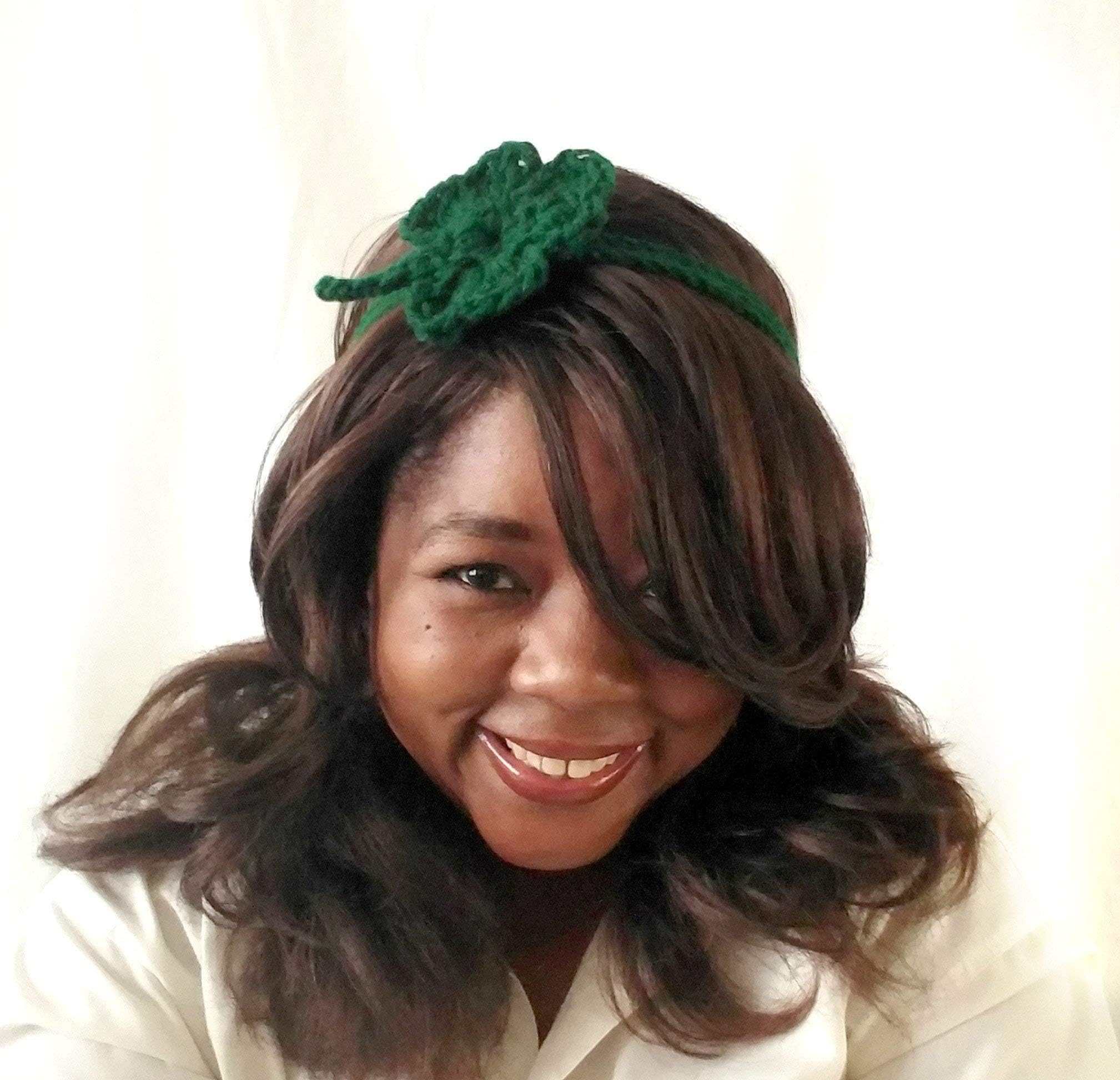 Shamrock Crochet Headband
