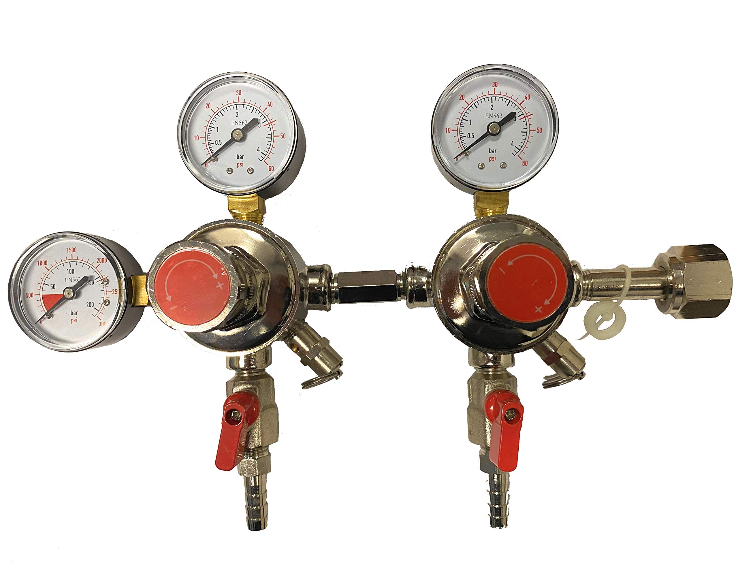 Brewin Dual Body Secondary CO2 Draft Beer Dispensing Regulator