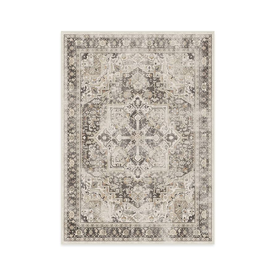 Amazon.com: RUGGABLE Washable Vintage Area Rug – Kamran