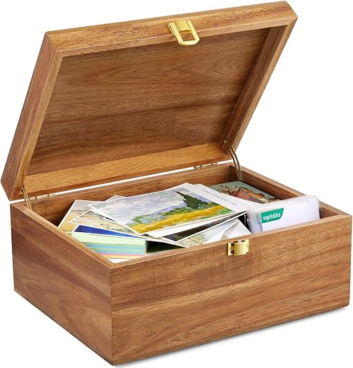 DRASTAR Wooden Keepsake Box