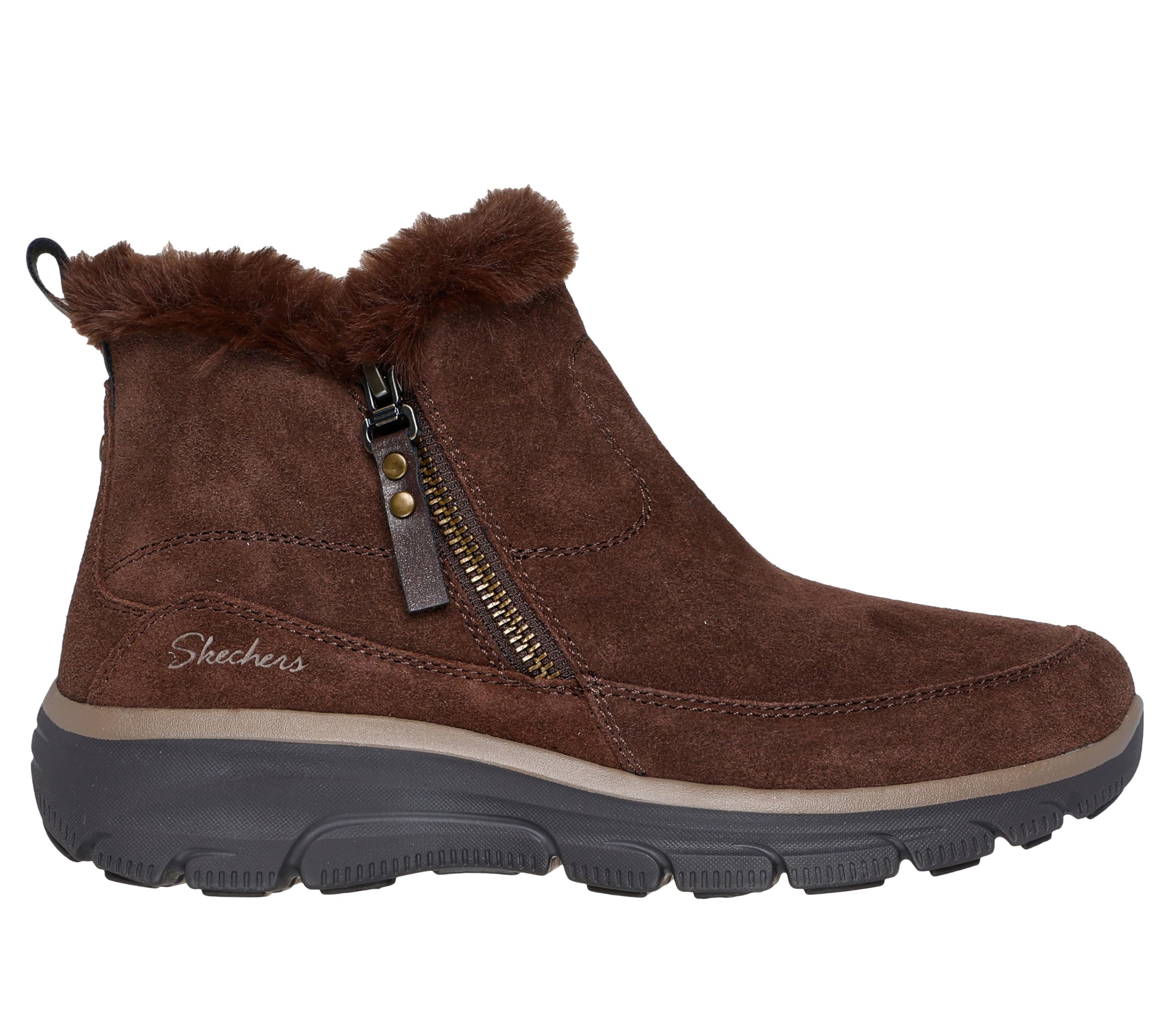 Skechers Damen Easy Going Cool Zip!Stiefelette