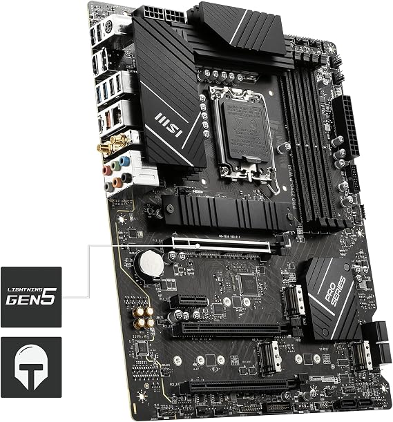 MSI PRO Z790-P WIFI DDR5 Intel Z790 Soket 1700 DDR5 7000(OC) MHz ATX Gaming (Oyuncu) Anakart