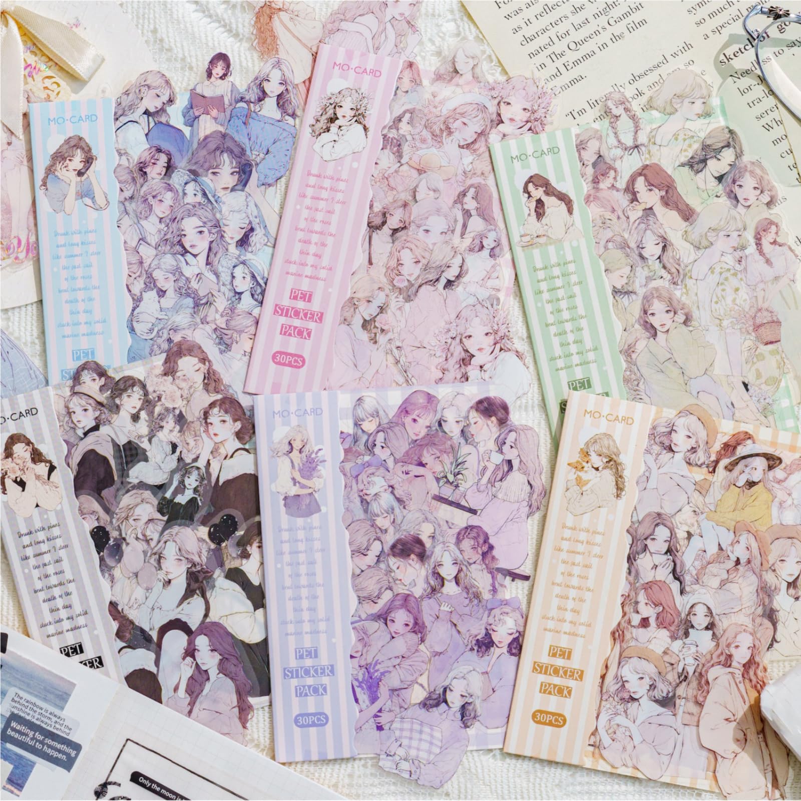 C】フェアリーフォレスト♡白雪姫♡PETステッカー15枚