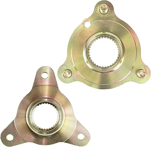 Miniatura 5 de Caltric Disco de freno trasero y bujes de piñón compatibles con Polaris Scrambler 500 2x4 4x4 2005 2006 2007-2012