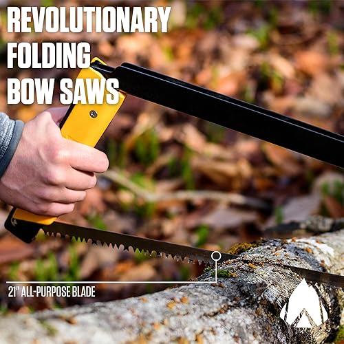 Vista 30 de AGAWA BOREAL - Sierra plegable de 15 a 15 pulgadas con hoja de sierra multiusos, equipo de campamento para senderismo, pesca, caza, bushcraft y kit
