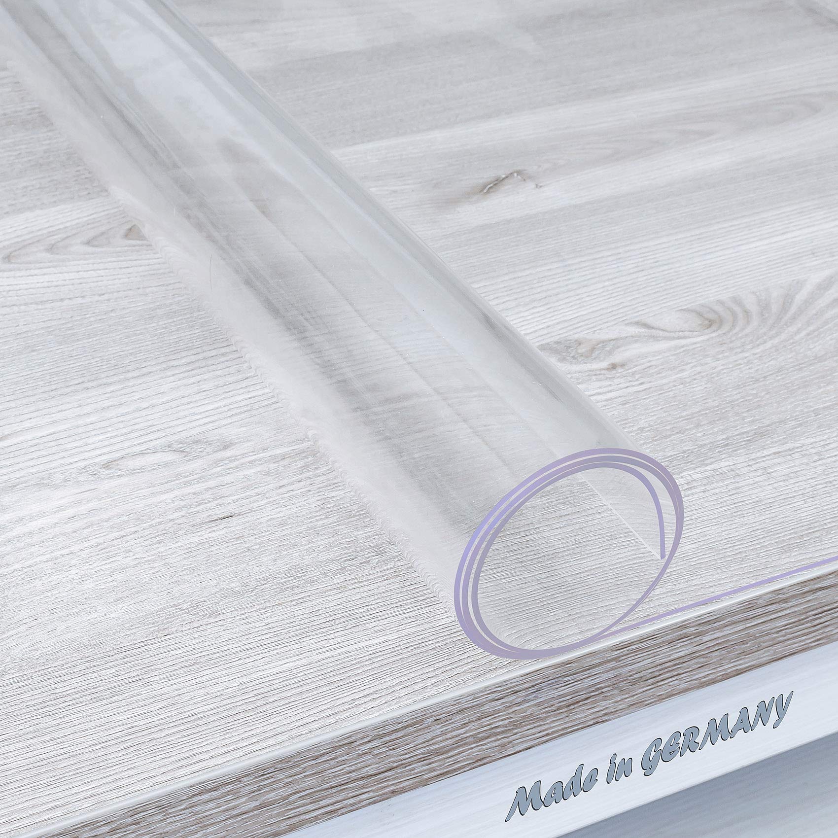 ANRO Lámina de mesa transparente lavable 2mm Transparente Mantel Suave Lámina PVC 95x180cm Muchos tamaños (1000)