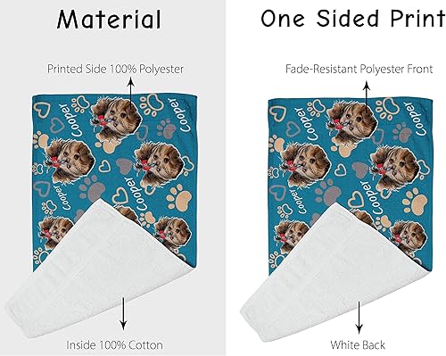 Miniatura 9 de Generic Toalla de playa de dinosaurio, nombre personalizado, algodón de secado rápido, regalo divertido para niños