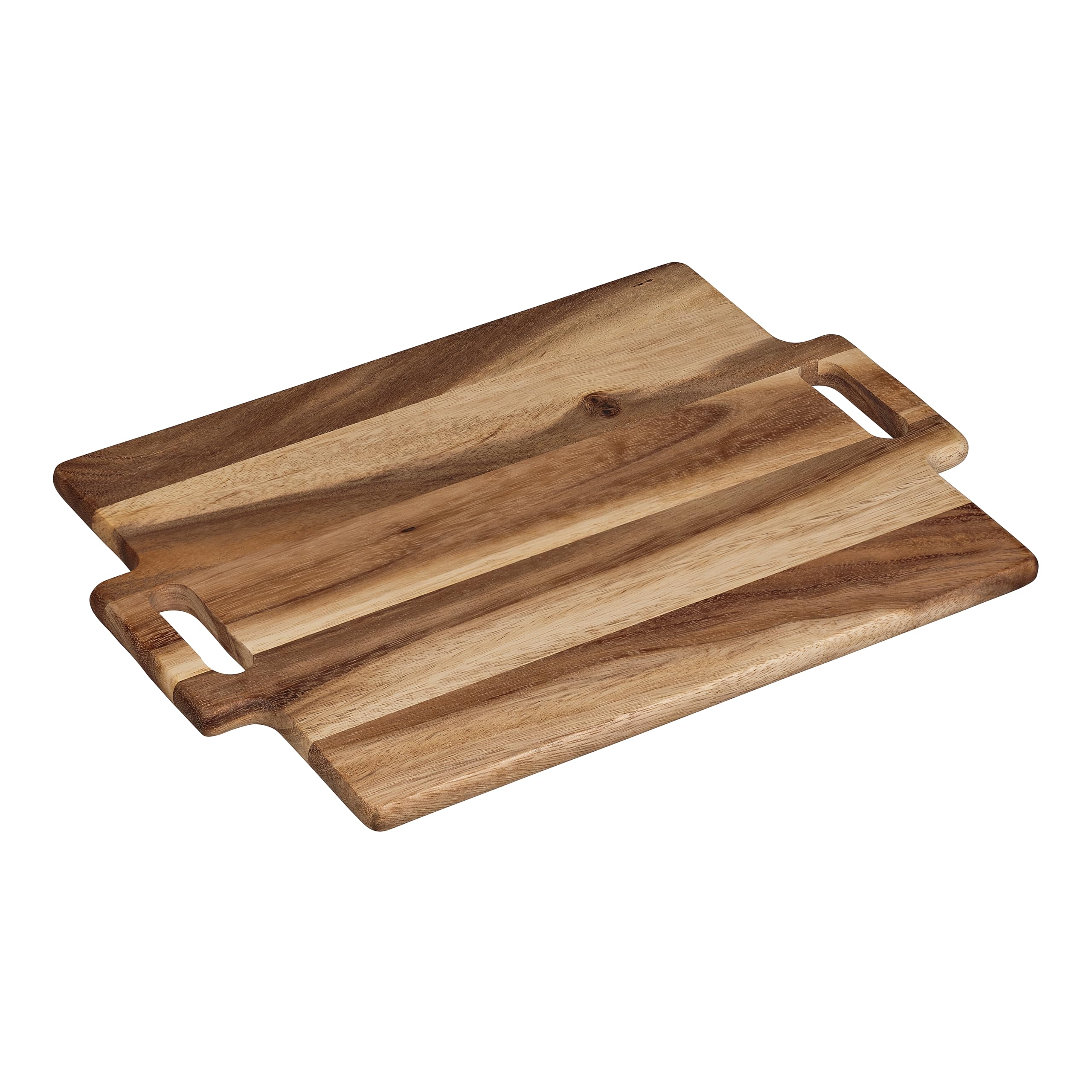 Tala Natural Acacia Double Handled Square Board from B&Q