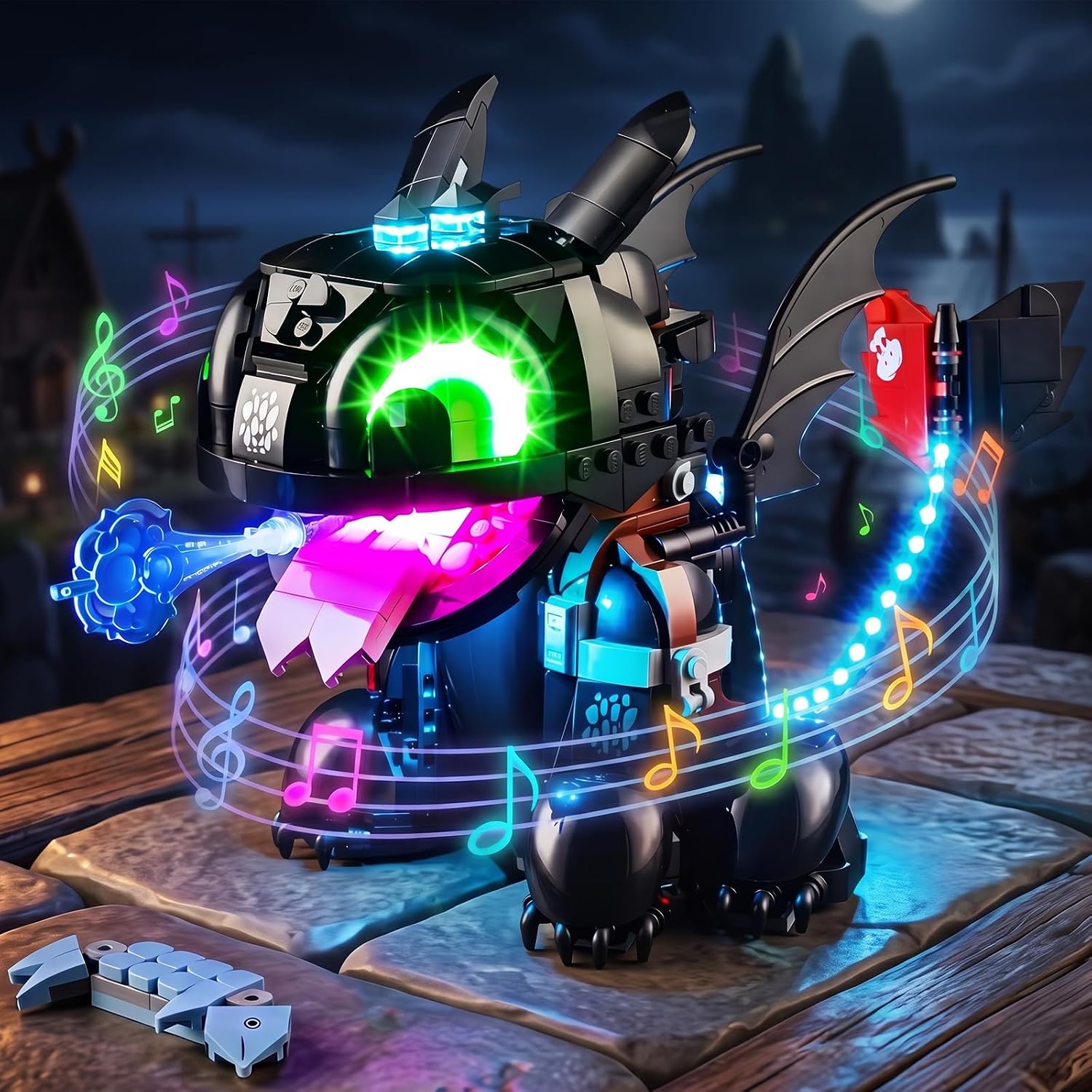BrickSoul Light & Sound Kit for LEGO How to Train Your Dragon: Toothless