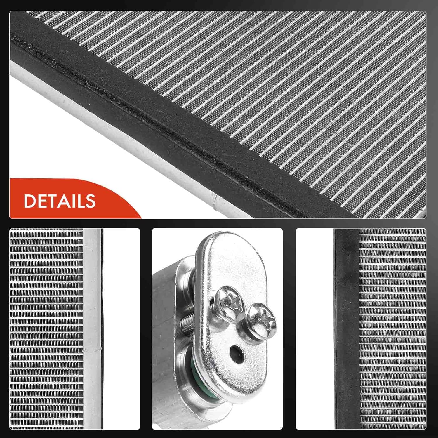 A-Premium Front AC Evaporator Core Compatible with Hyundai Accent 2012-2017, Veloster 2012-2017