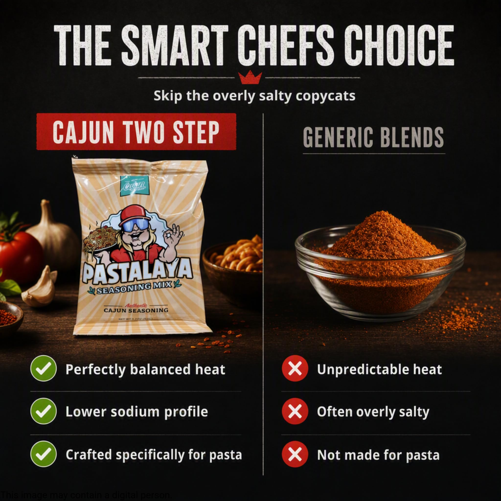 Cajun Two Step Pastalaya Seasoning Mix, 3.2 oz thumbnail 7