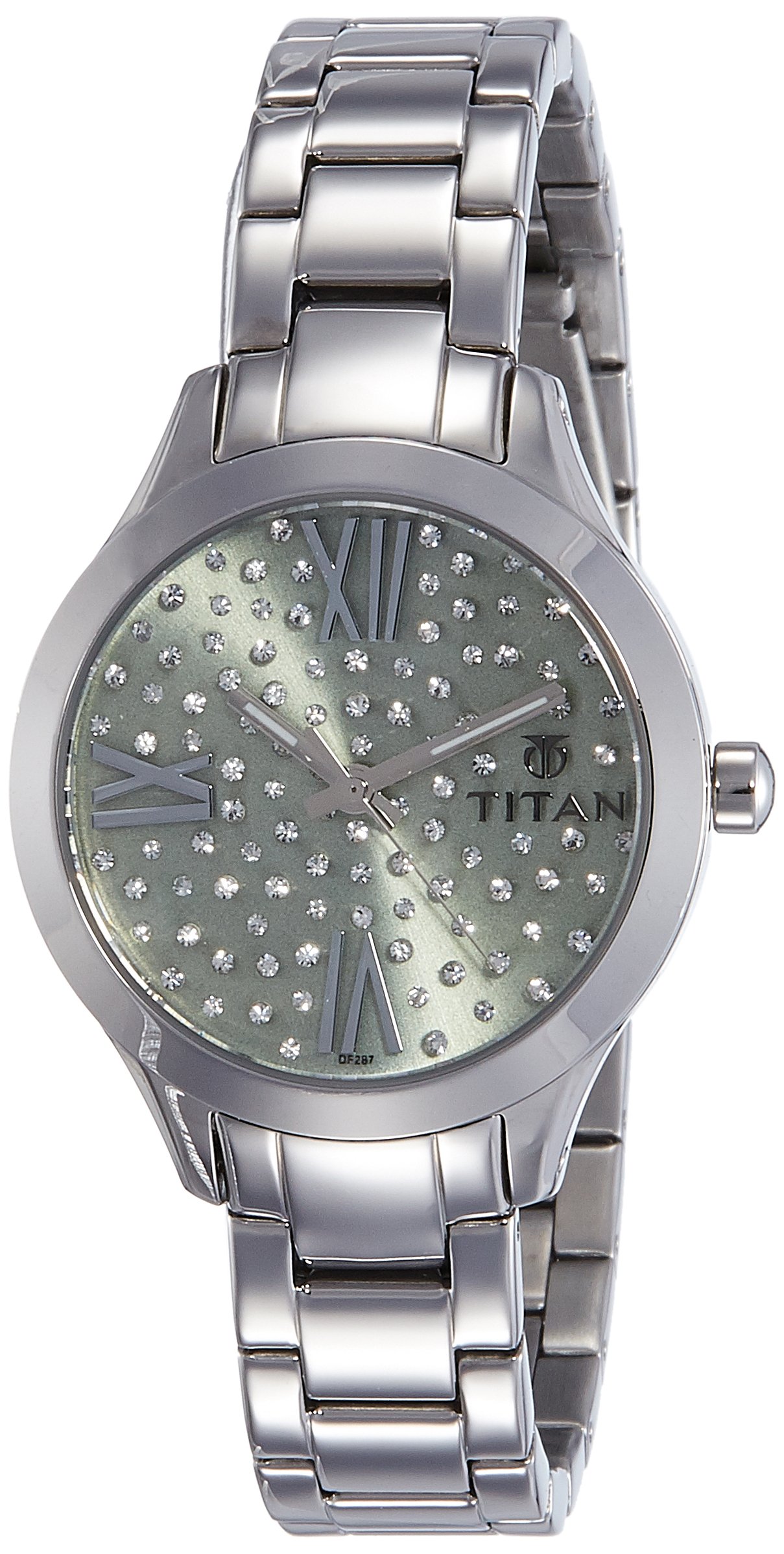 Titan Women Metal Autumn Winter15 Analog Green Dial Watch-95027Sm03J / 95027Sm03J, Band Color-Silver (B01IHR5FRU) Amazon Price History, Amazon Price Tracker