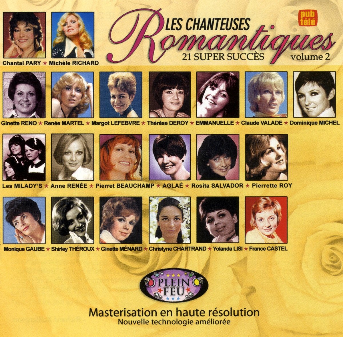Les Chanteuses Romantiques/ Volume 2 [Audio CD] Ginette Reno.Renee Martel,Michele Richard,Chantal Pary