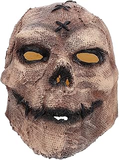 Holibanna 3 Pçs Máscara De Espantalho Halloween Ornamento De Parede De Látex Caveira Esqueleto Traje Decorações De Festa Máscara De Caveira Máscara De Caveira Horror Máscara De