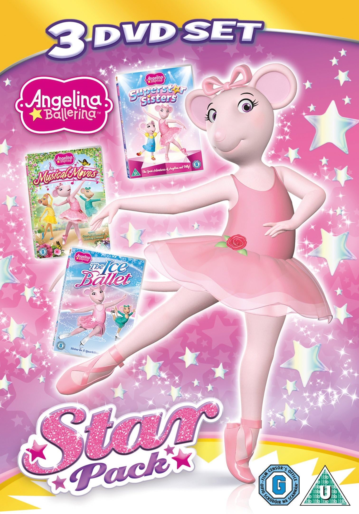 Angelina Ballerina: Star Pack [DVD] [2017]
