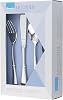 Amefa Monogram Sure 16 Piece Cutlery Set for 4 – Fine Quality Stainless Steel – Polished Finish – Dishwasher Safe –