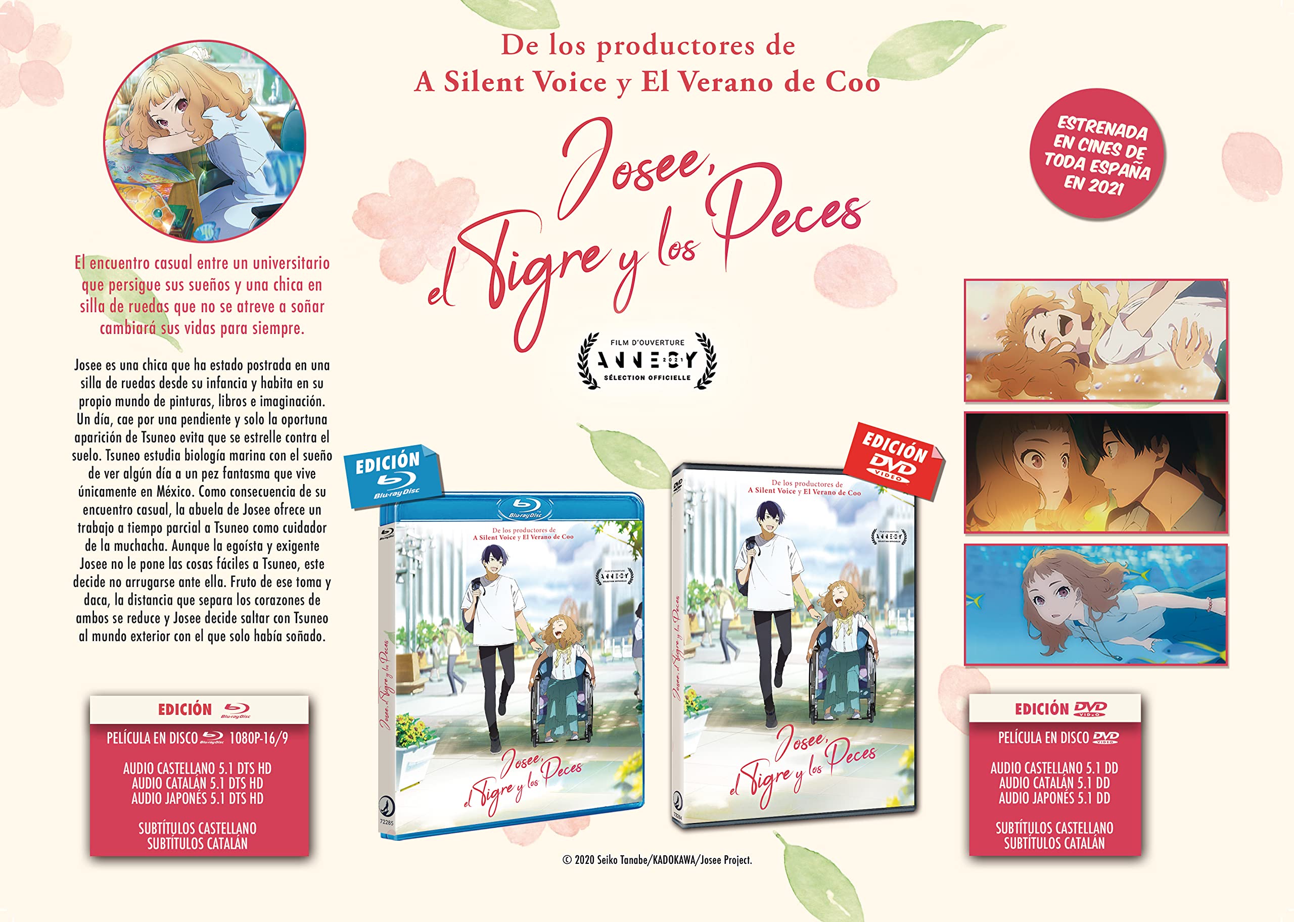 Josee, El Tigre y los Peces - DVD