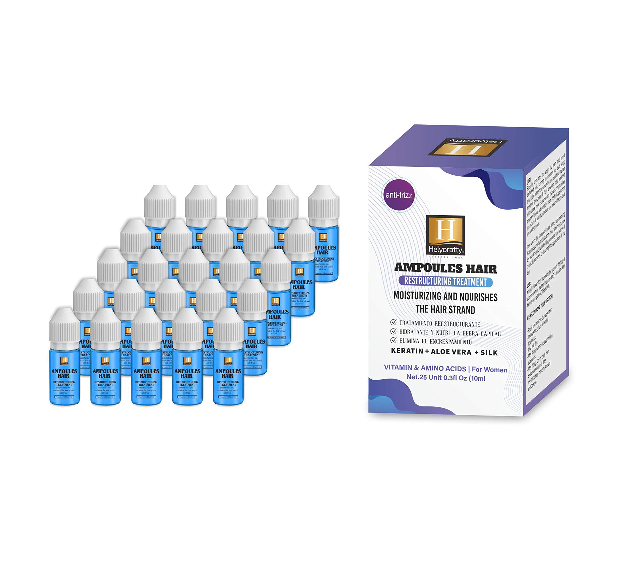 Buy HELYORATTY PROFESSIONAL Ampoules Hair Restructuring 25 In 1 Anti