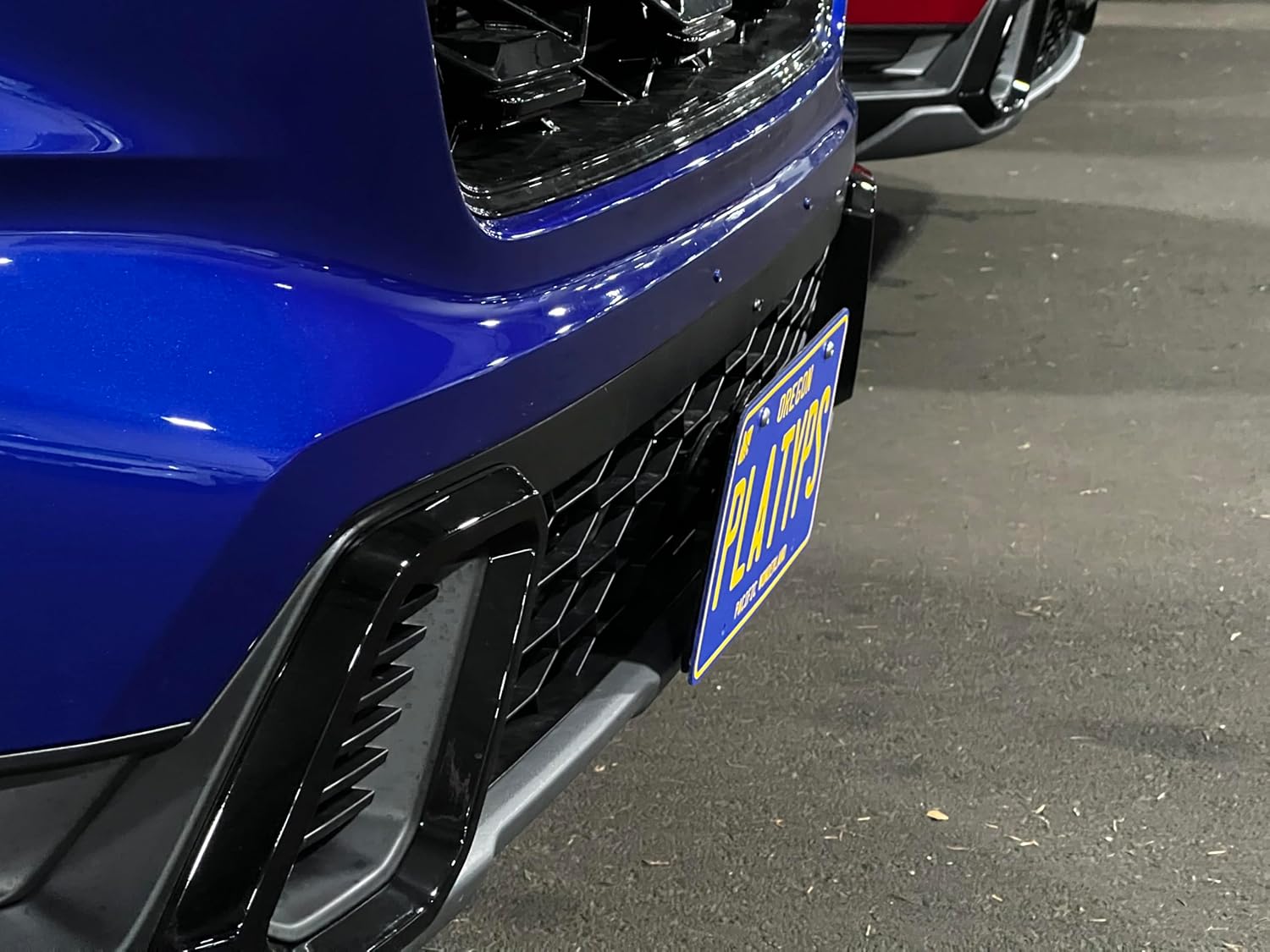 CravenSpeed Platypus License Plate Grille Mount Compatible with Honda CR-V 2017-2025 | No Drilling | Installs in Seconds | Made of Stainless Steel & Aluminum | Made in USA