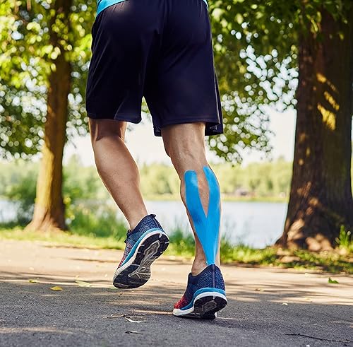 Miniatura 5 de Titan Athletics - 3 rollos de cinta de kinesiología I sin cortar I (2 pulgadas x 16.4 pies por rollo) I de alta calidad I soporte ideal para