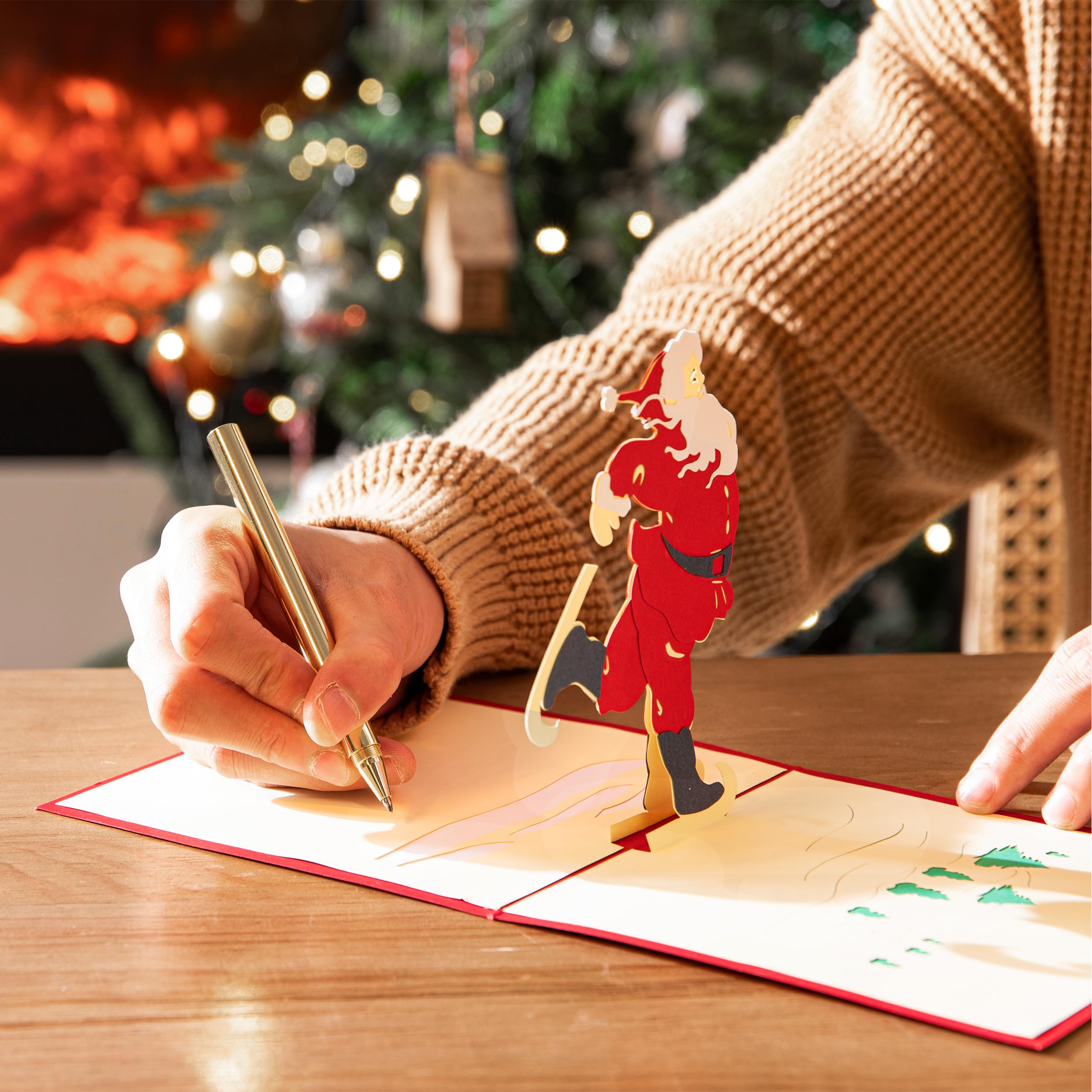 Amazon.com : HBlife 9 Pack 3D Christmas Cards Pop Up Holiday