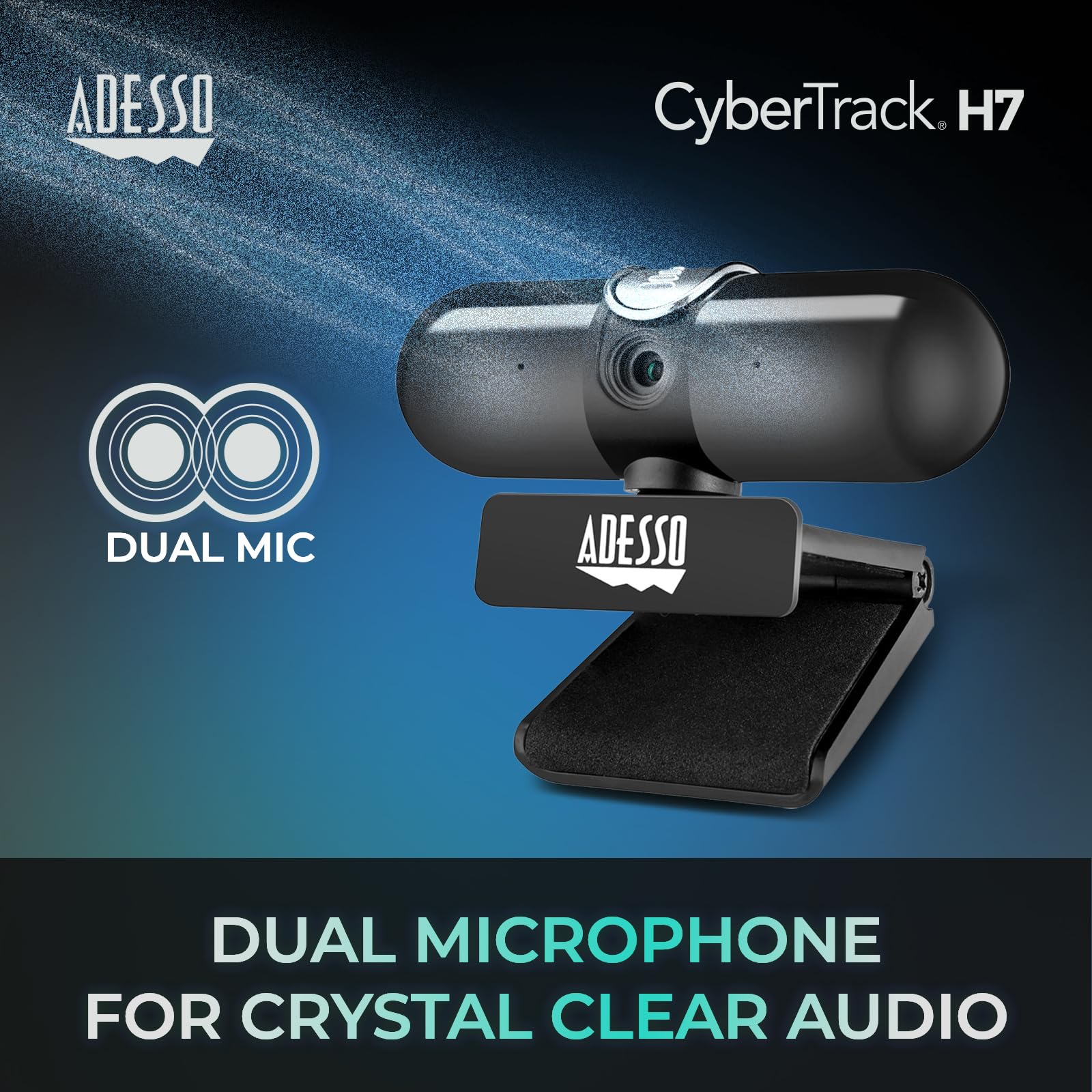 ADESSO Webcam CyberTrack H5 1080p HD