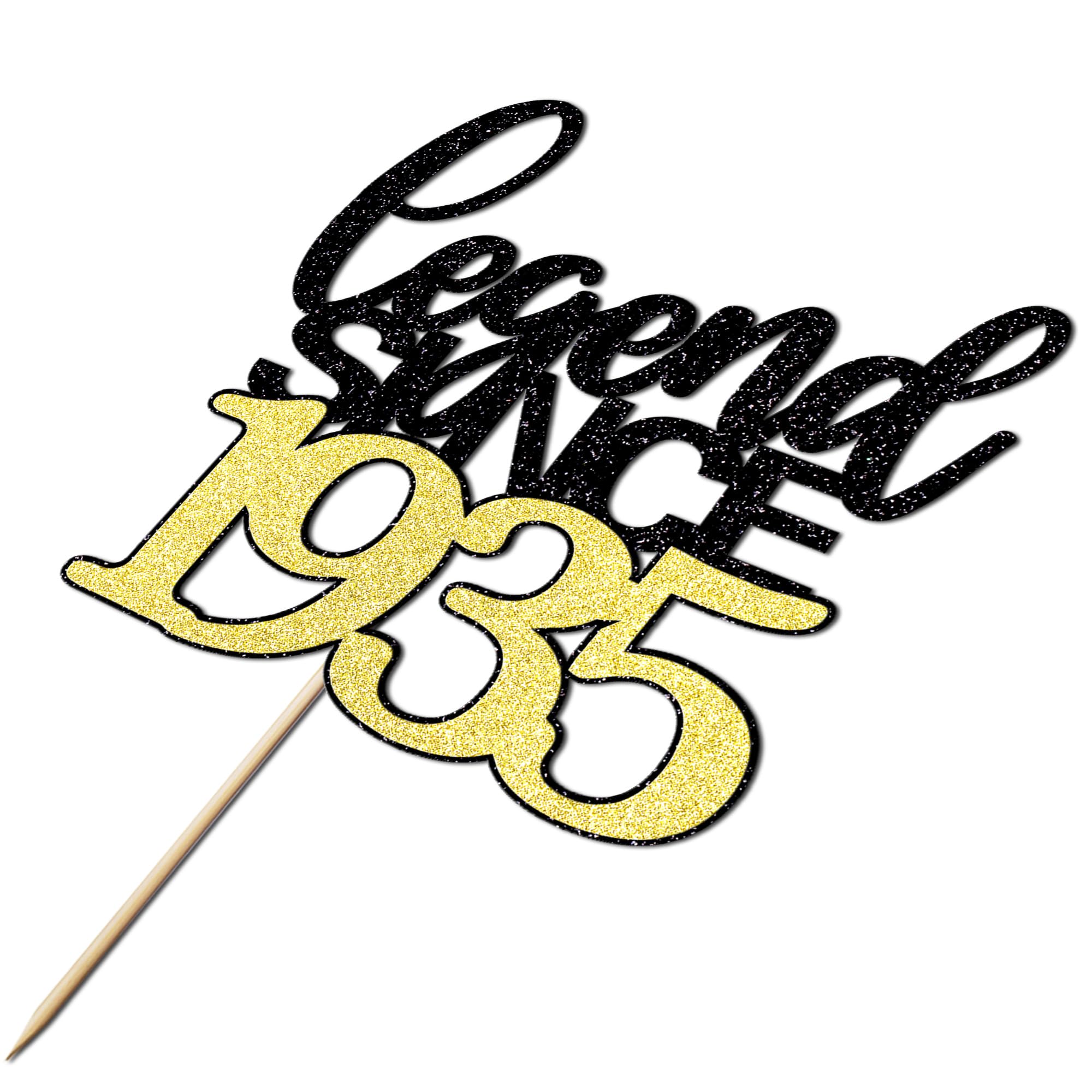 Buy Igeaks Legend Since 1999 Cake Topper 23th Birthday Happy Birthday