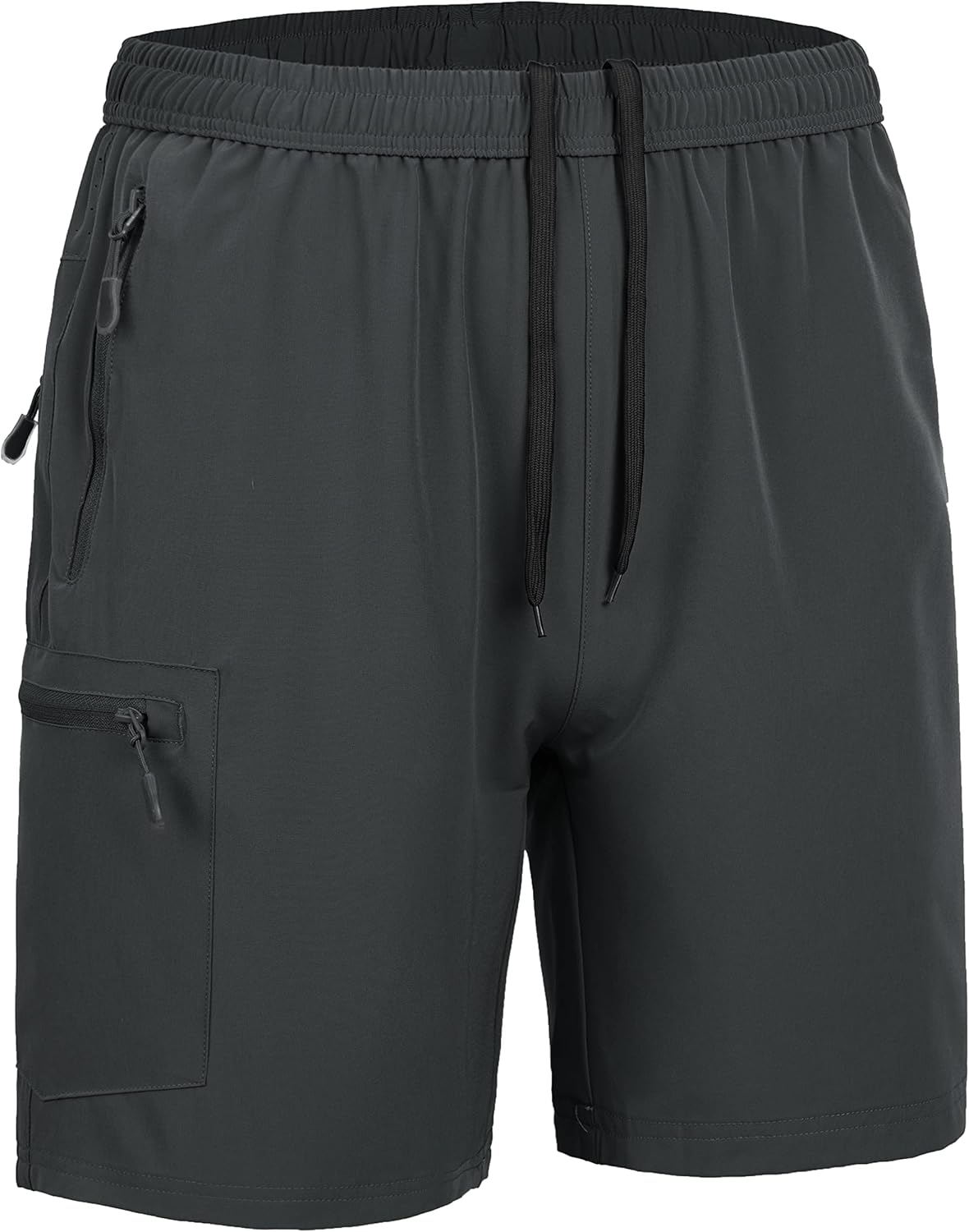 Men's Hiking Cargo Work Shorts Quick Dry Lightweight Fishing Athletic Running Workout Gym Shorts with 4 Pockets