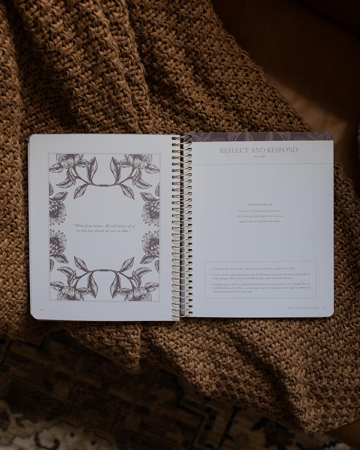A Year in the Bible: 365 Days of Discovering the Beauty of Jesus from Genesis to Revelation - Volume 1      Spiral-bound – November 3, 2025
