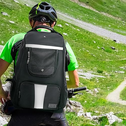 Miniatura 7 de Petsfit Mochila transportadora para perros y mascotas con diseño mejorado de reducción de peso, mochila para perros y gatos con grandes