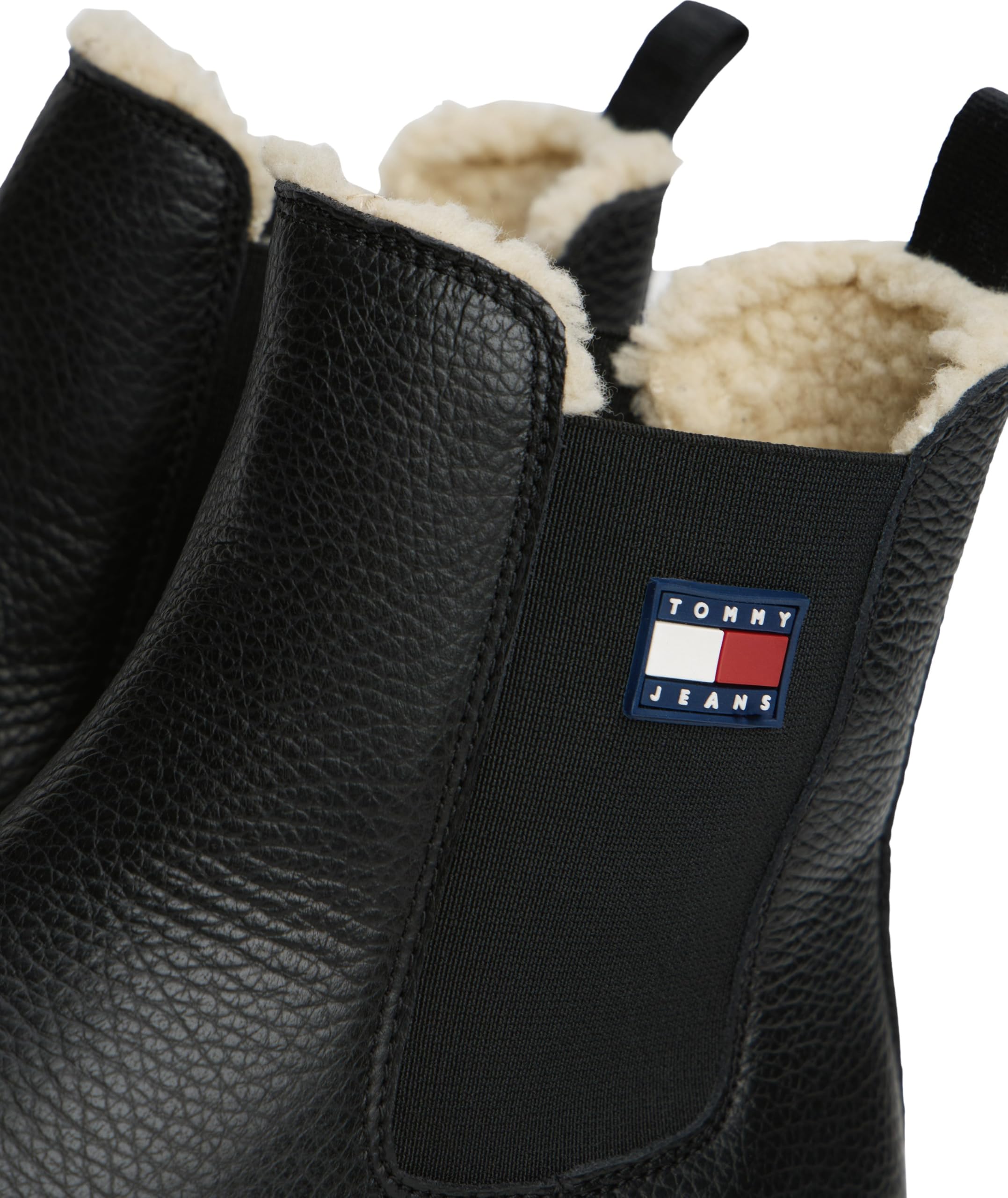 Tommy Jeans Damen Chelsea Boots mit Innenfutter