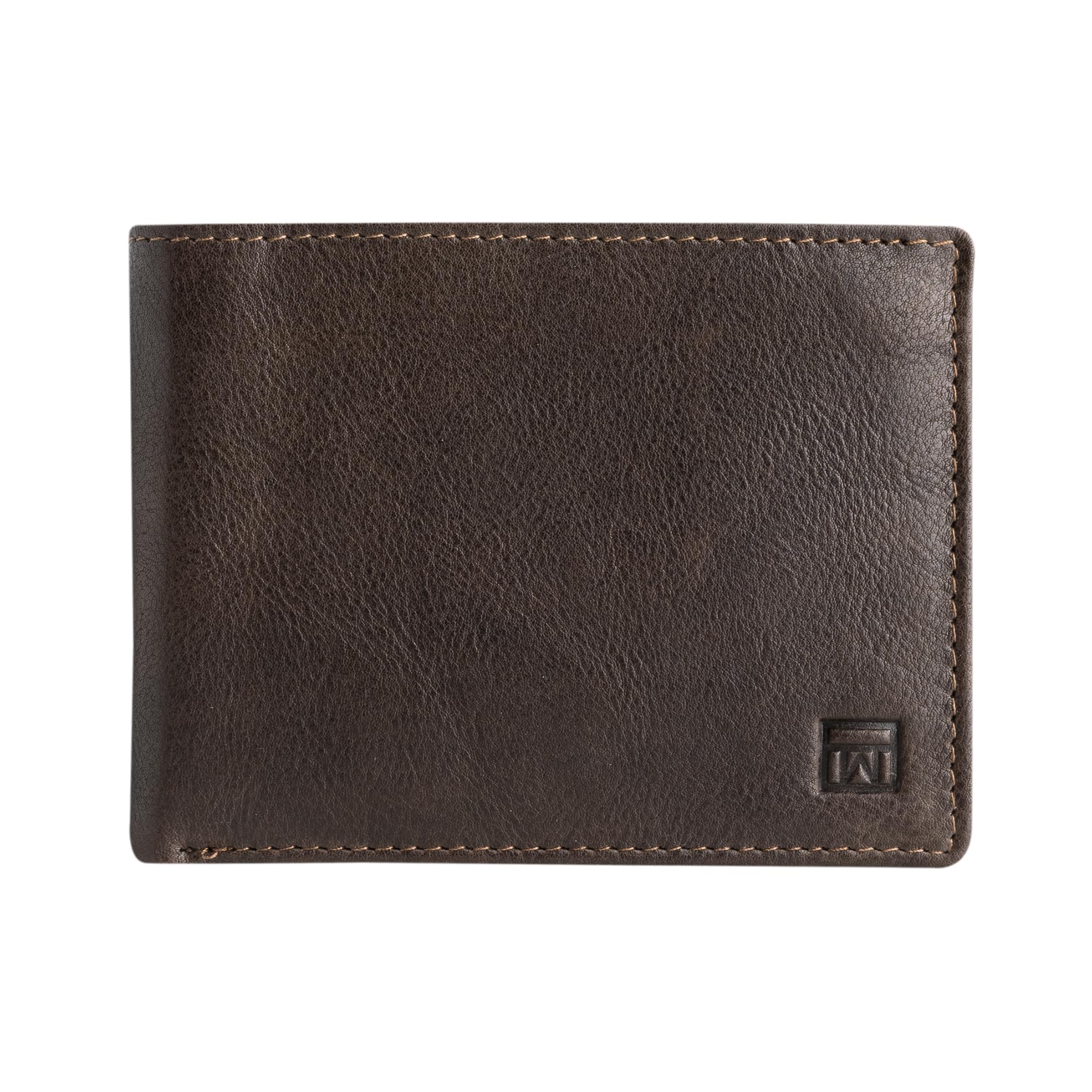 MATTIES Unisex's Billetero-wash/Leather Wallet, Brown, One Size
