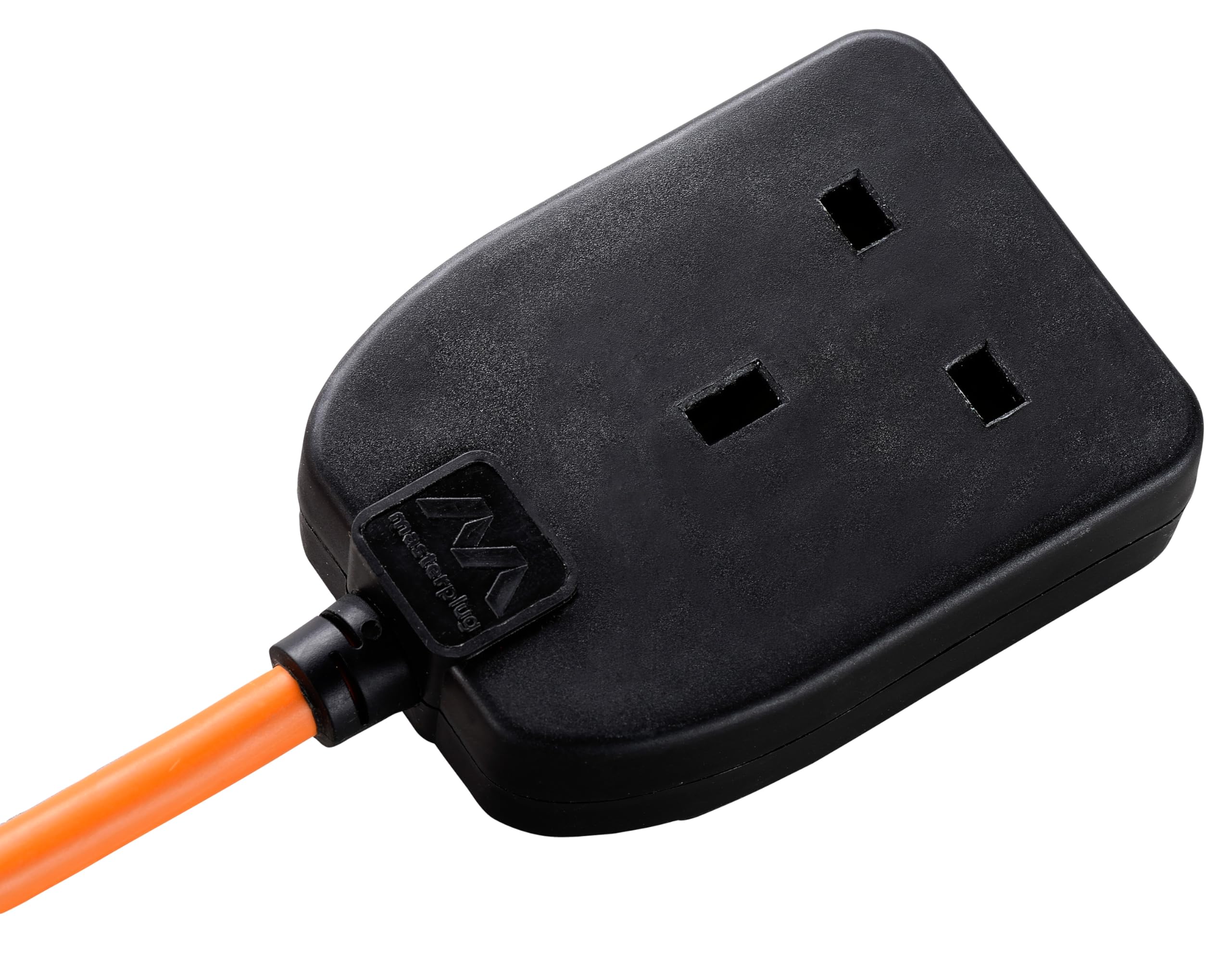 Masterplug Bog10O-Bd Basic 1 Socket Black Extension Lead10M from B&Q